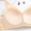 Natural Thai latex underwear, no steel ring, beautiful back, seamless bra cover, vest, one-piece halter, gathering bra Specification image
